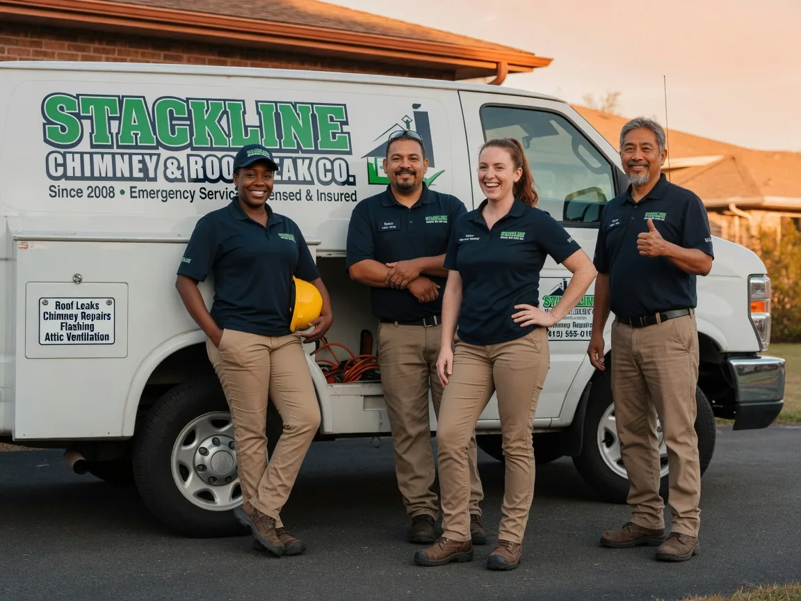 Chimney flashing repair company in Garden City, MN